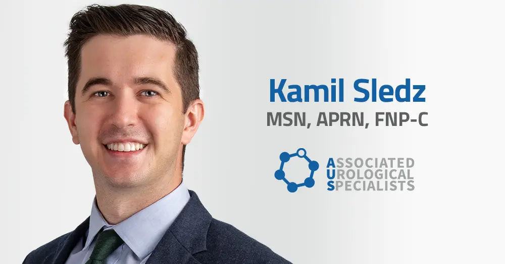 Kamil Sledz Joins Associated Urological Specialists