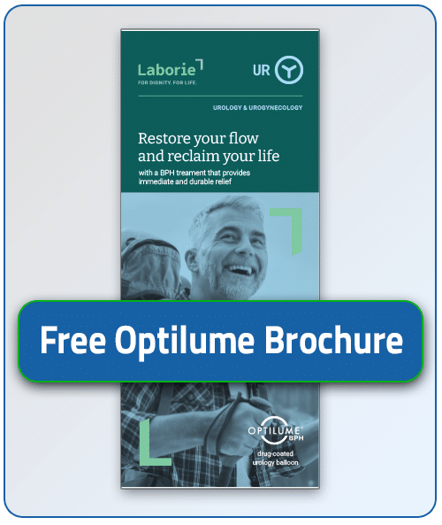 Click the image above for a Free Optilume Catheter Brochure.