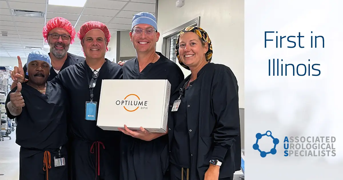 Herzog performs first Optilume catheter procedure in Illinois