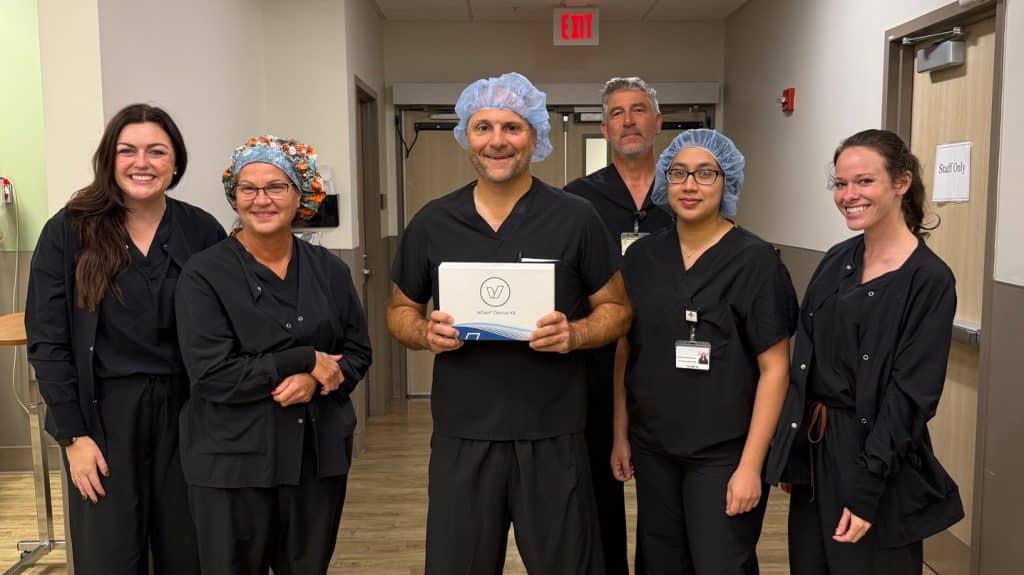 Dr. Antonio Mancini and team at Silver Cross Surgery Center in New Lenox, IL